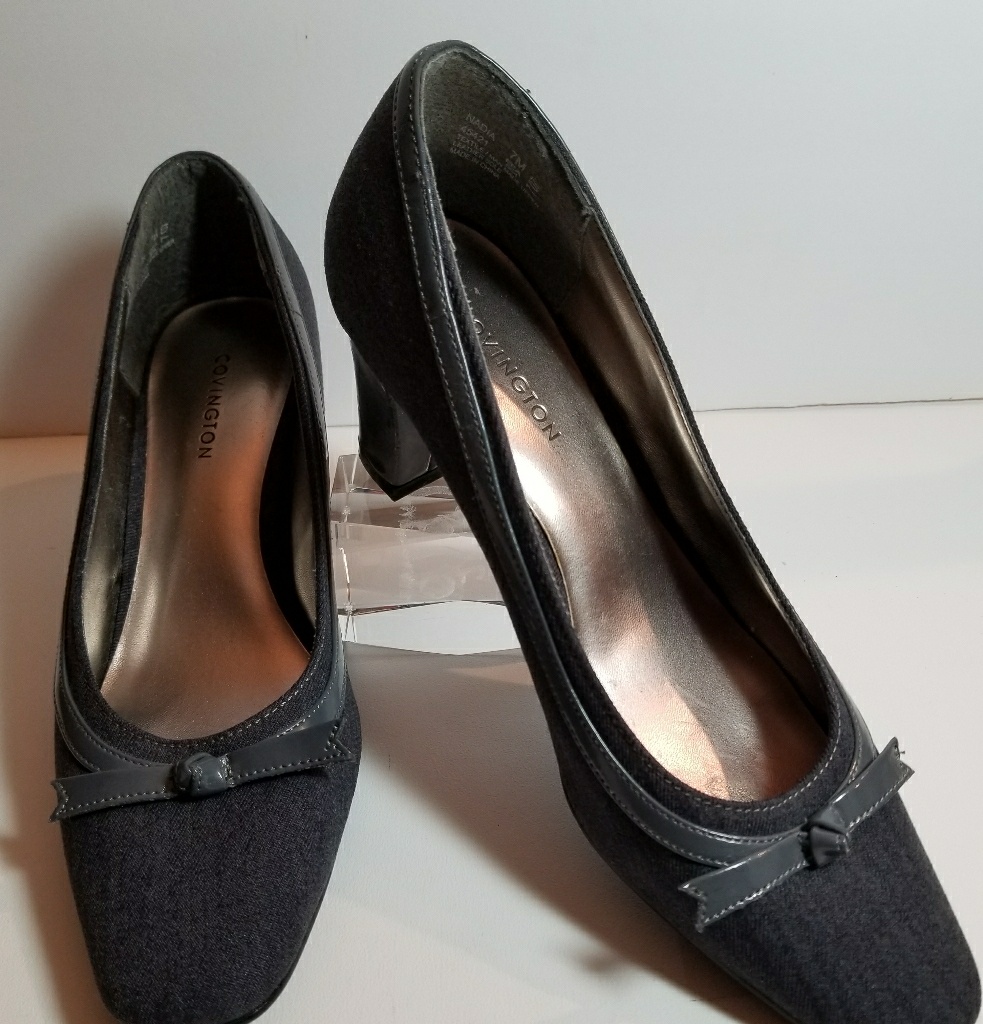 Gray Pumps